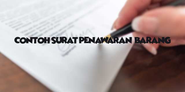 Detail Bentuk Surat Penawaran Harga Nomer 50