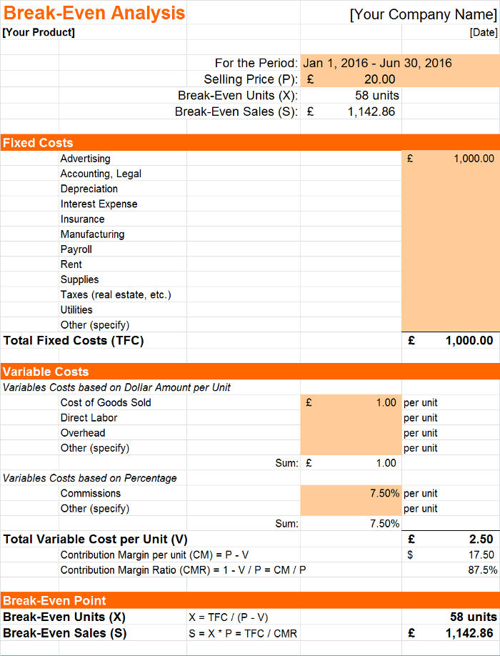 Detail Bep Excel Template Nomer 18