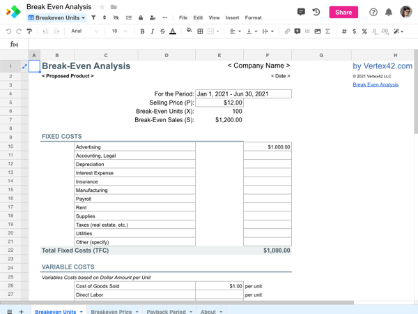 Detail Bep Excel Template Nomer 32