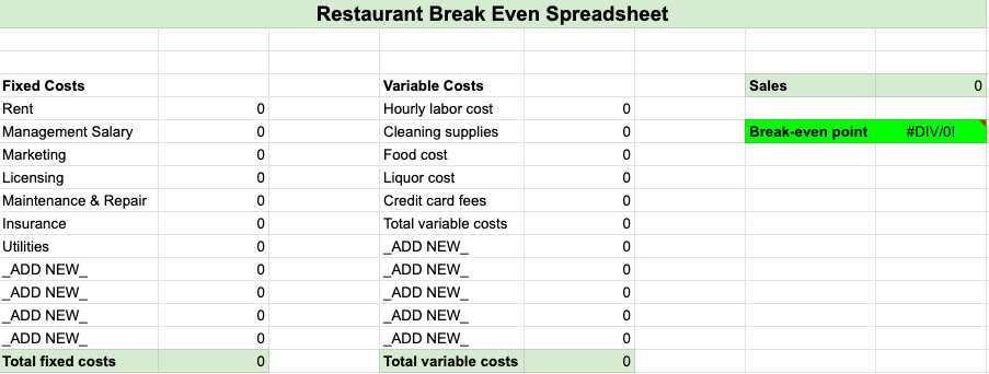 Detail Bep Excel Template Nomer 46