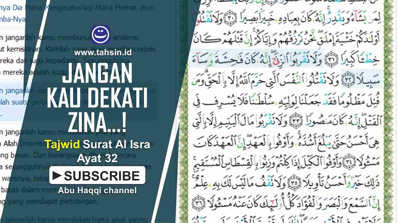 Detail Berapa Ayat Surat Al Isra Nomer 23