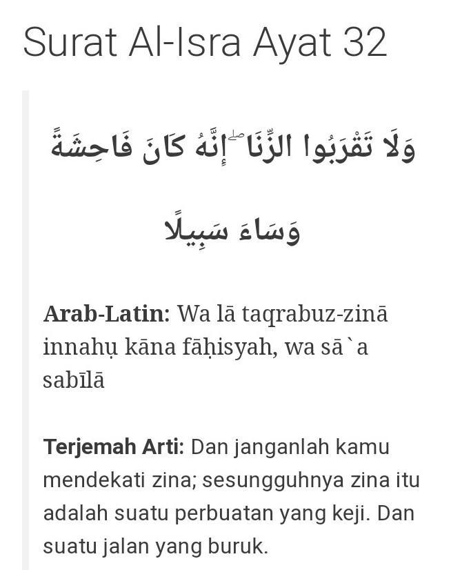 Detail Berapa Ayat Surat Al Isra Nomer 30