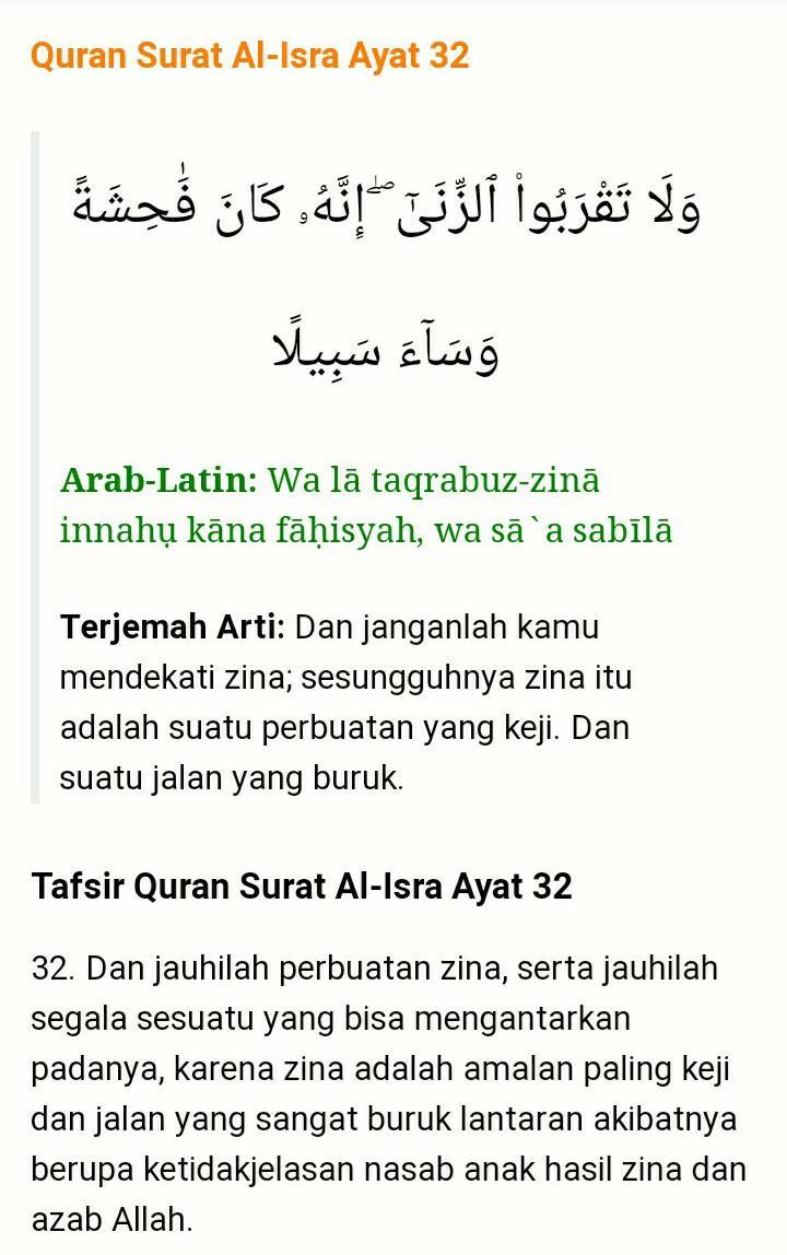 Detail Berapa Ayat Surat Al Isra Nomer 40