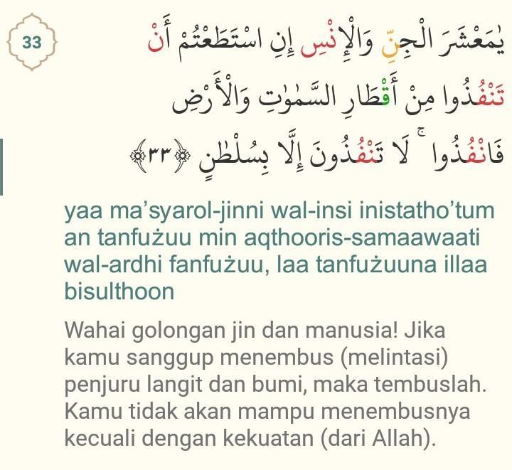 Detail Berapa Ayat Surat Ar Rahman Nomer 29