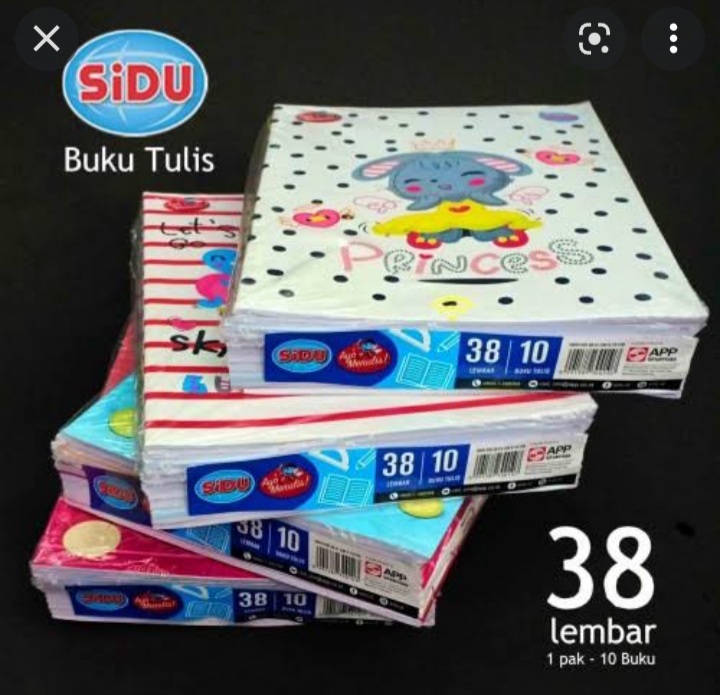 Detail Berat Buku Tulis Sidu Nomer 7