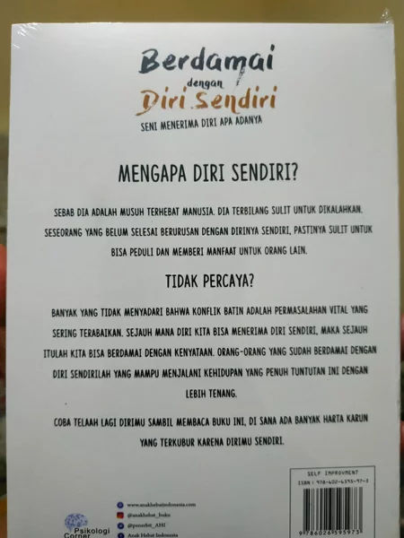 Detail Berdamai Dengan Diri Sendiri Buku Nomer 23