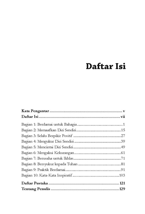 Detail Berdamai Dengan Diri Sendiri Buku Nomer 44