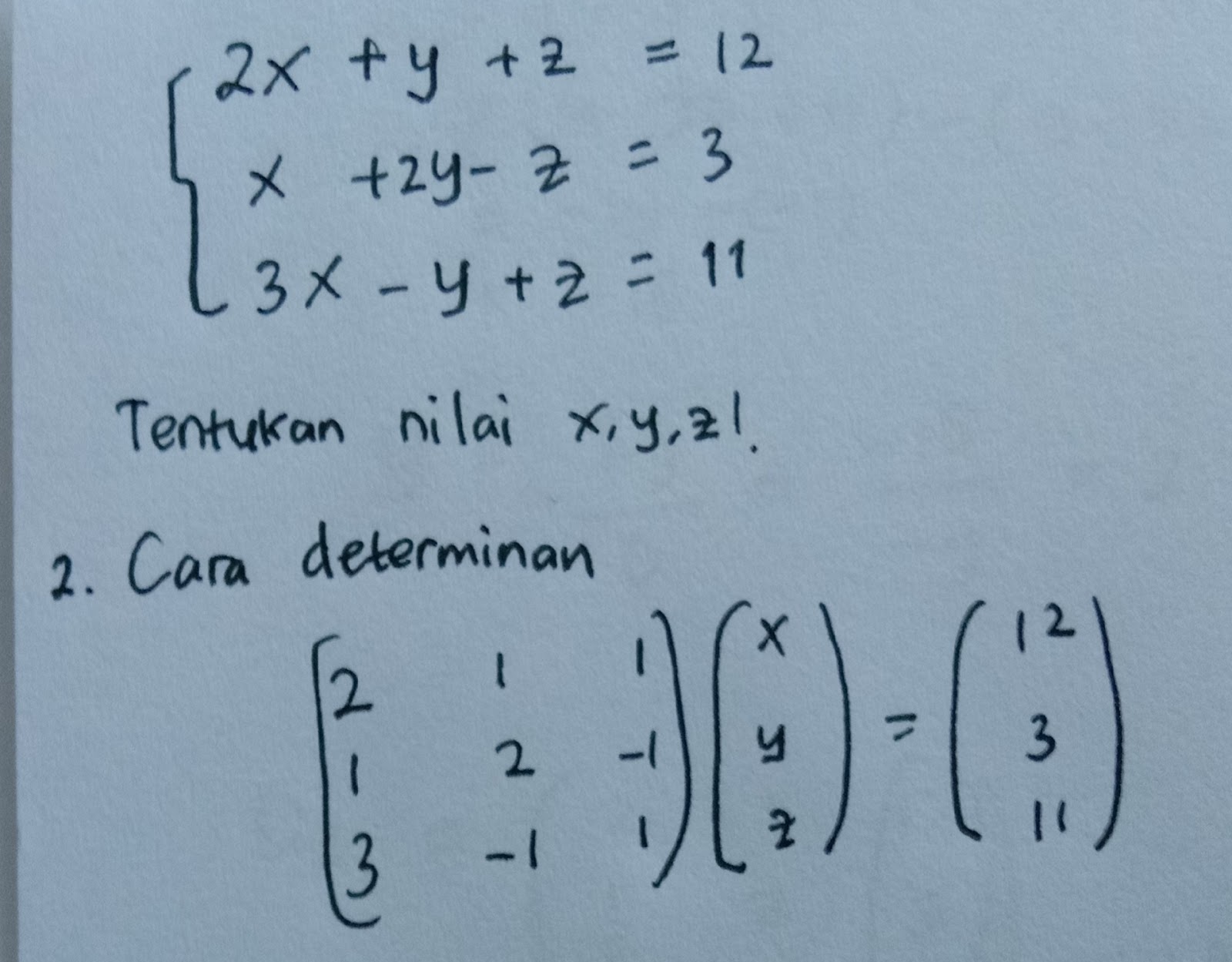 Detail Berdasarkan Gambar Berikut Nilai X Adalah Nomer 55