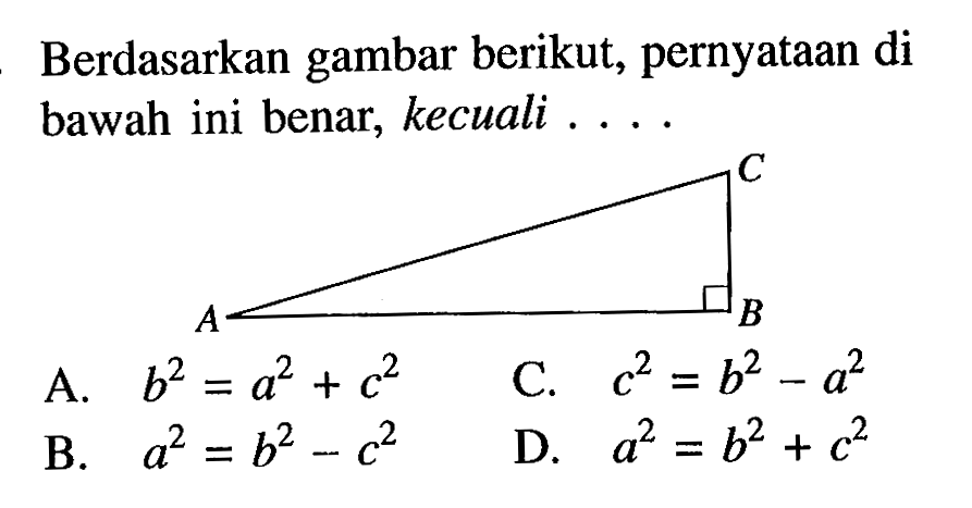 Detail Berdasarkan Gambar Pernyataan Dibawah Ini Yang Tidak Benar Adalah Nomer 15