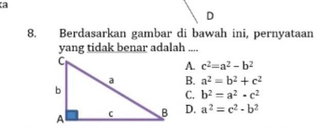 Detail Berdasarkan Gambar Pernyataan Dibawah Ini Yang Tidak Benar Adalah Nomer 3