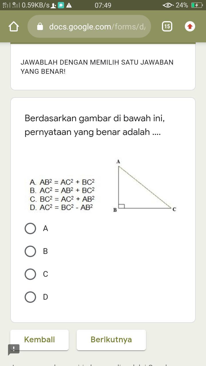 Detail Berdasarkan Gambar Pernyataan Dibawah Ini Yang Tidak Benar Adalah Nomer 5