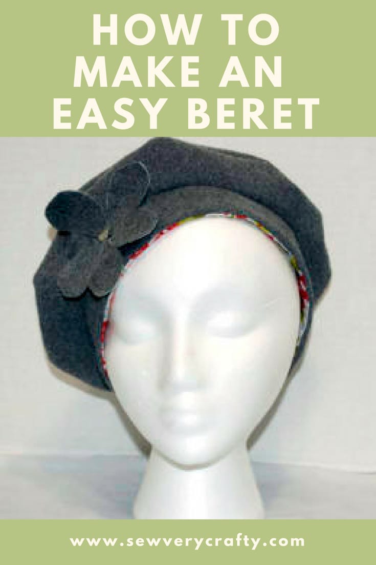 Detail Beret Hat Template Nomer 17