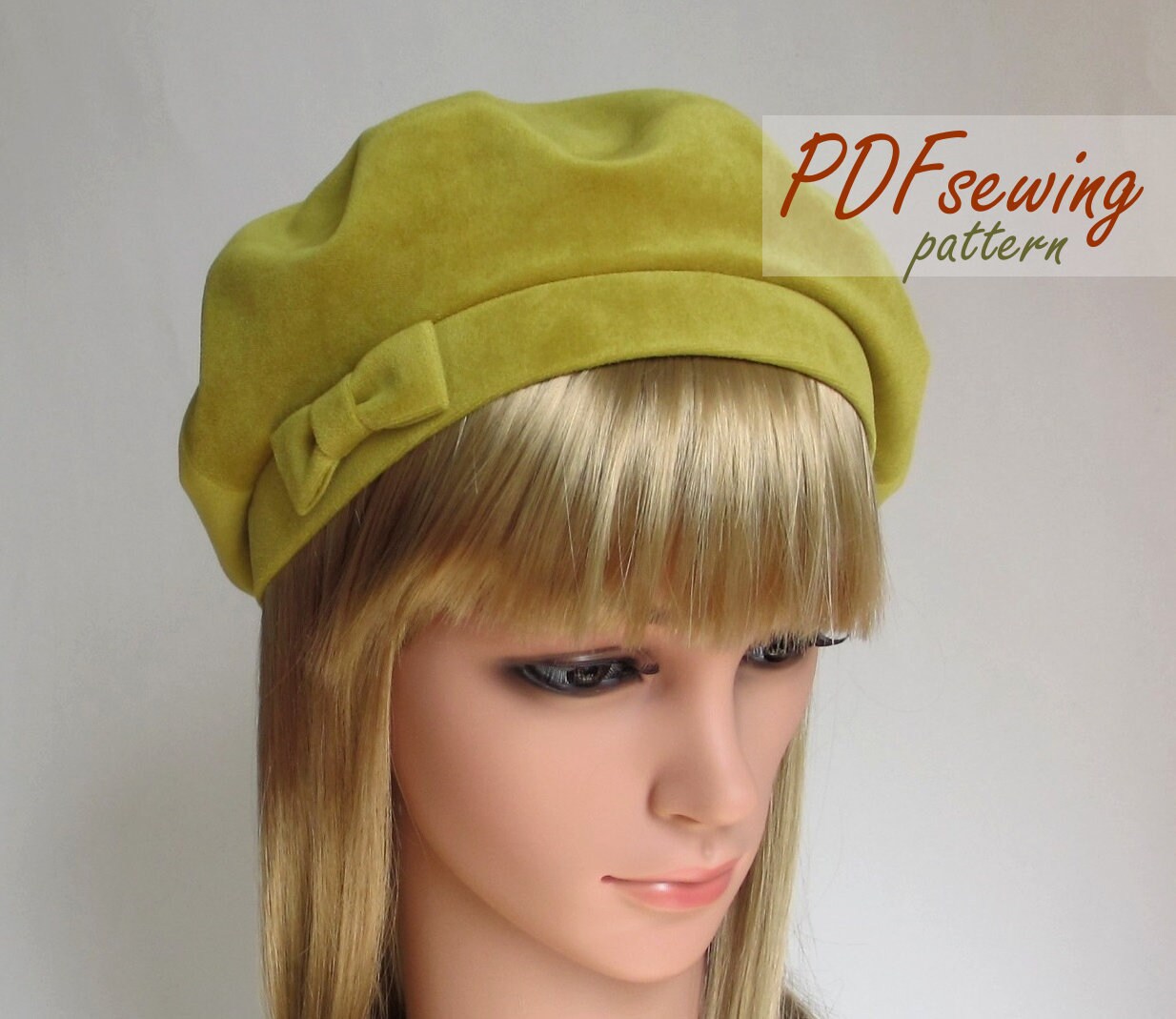 Detail Beret Hat Template Nomer 23