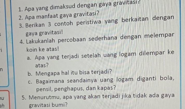 Detail Berikan 3 Contoh Peristiwa Yang Berkaitan Dengan Gaya Gravitasi Nomer 22