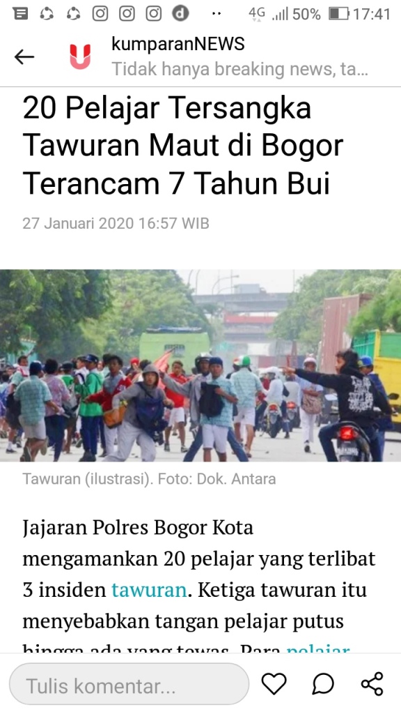 Detail Berita Tentang Tawuran Beserta Gambar Nomer 7