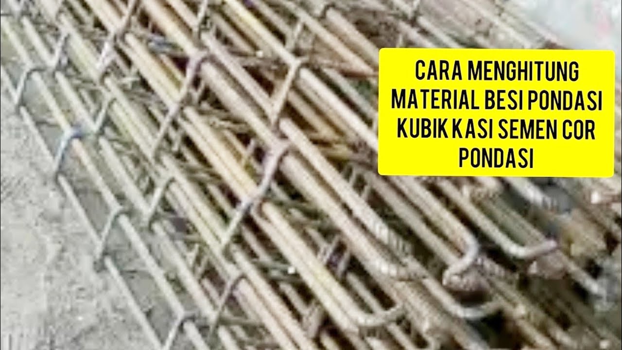 Detail Besi Untuk Pondasi Rumah Nomer 23