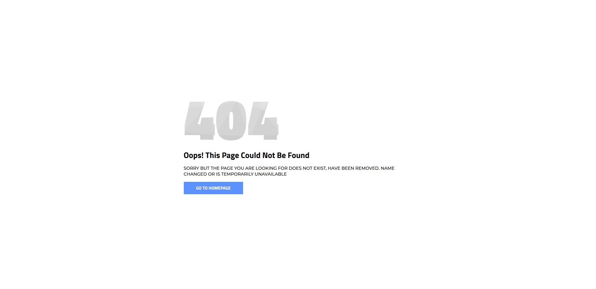 Detail Best 404 Page Template Nomer 11