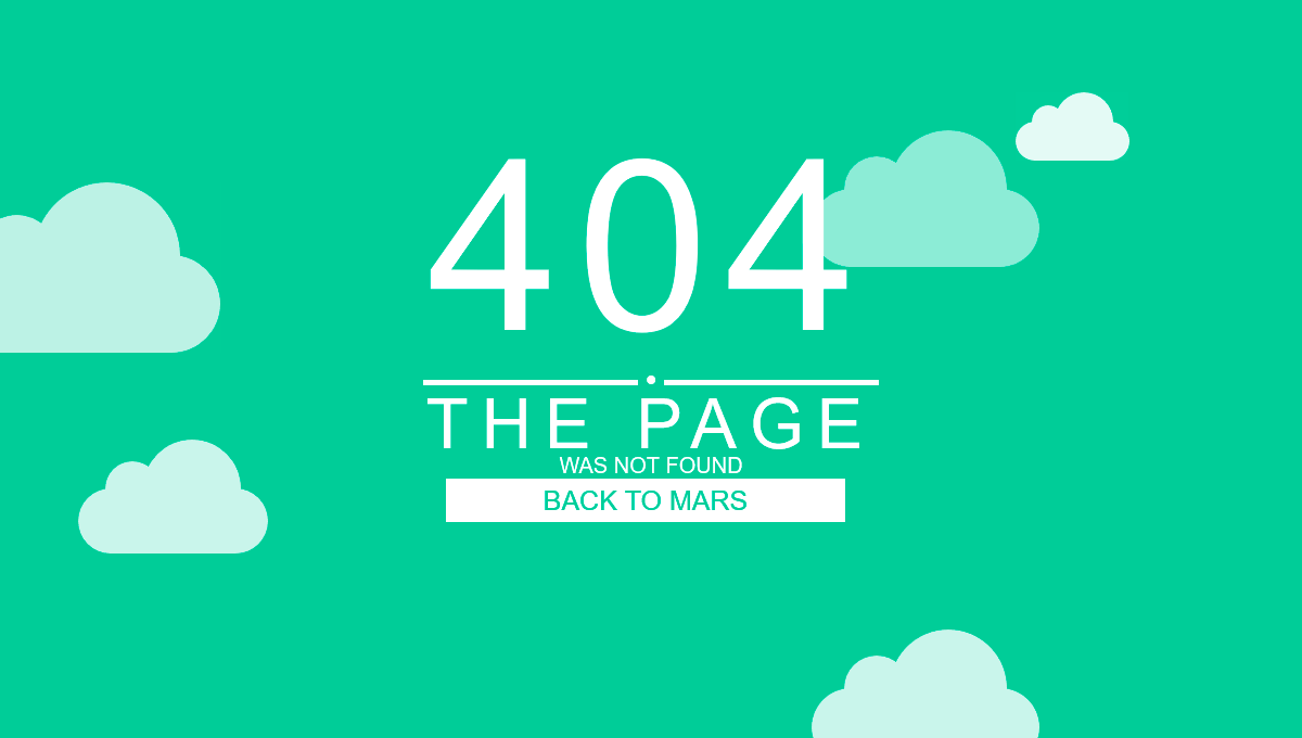 Detail Best 404 Page Template Nomer 6