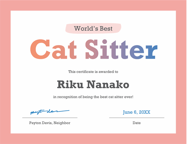 Detail Best Certificate Template Nomer 3