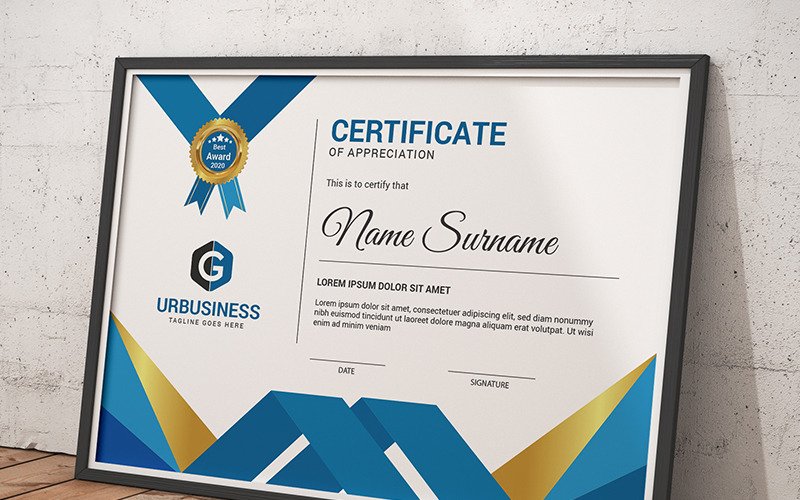 Detail Best Certificate Template Nomer 4