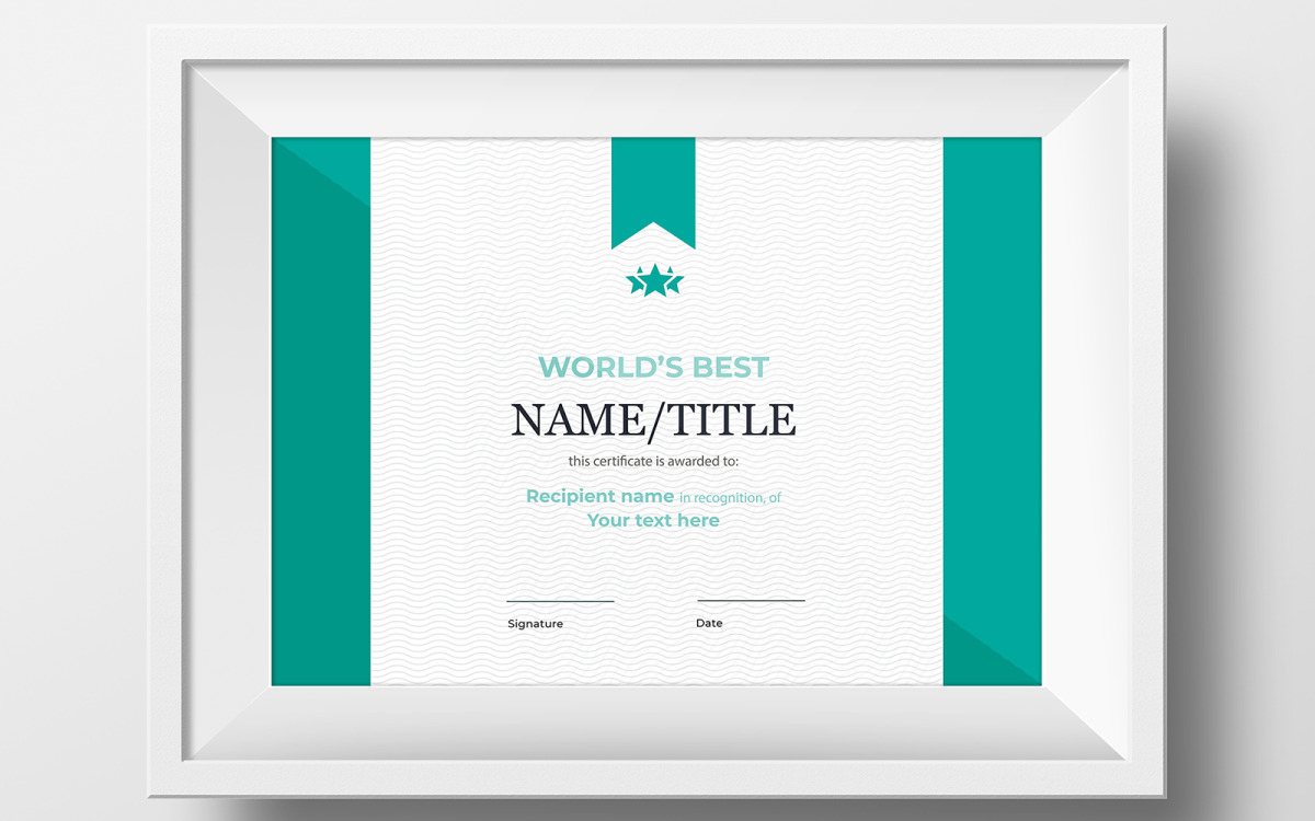 Detail Best Certificate Template Nomer 36