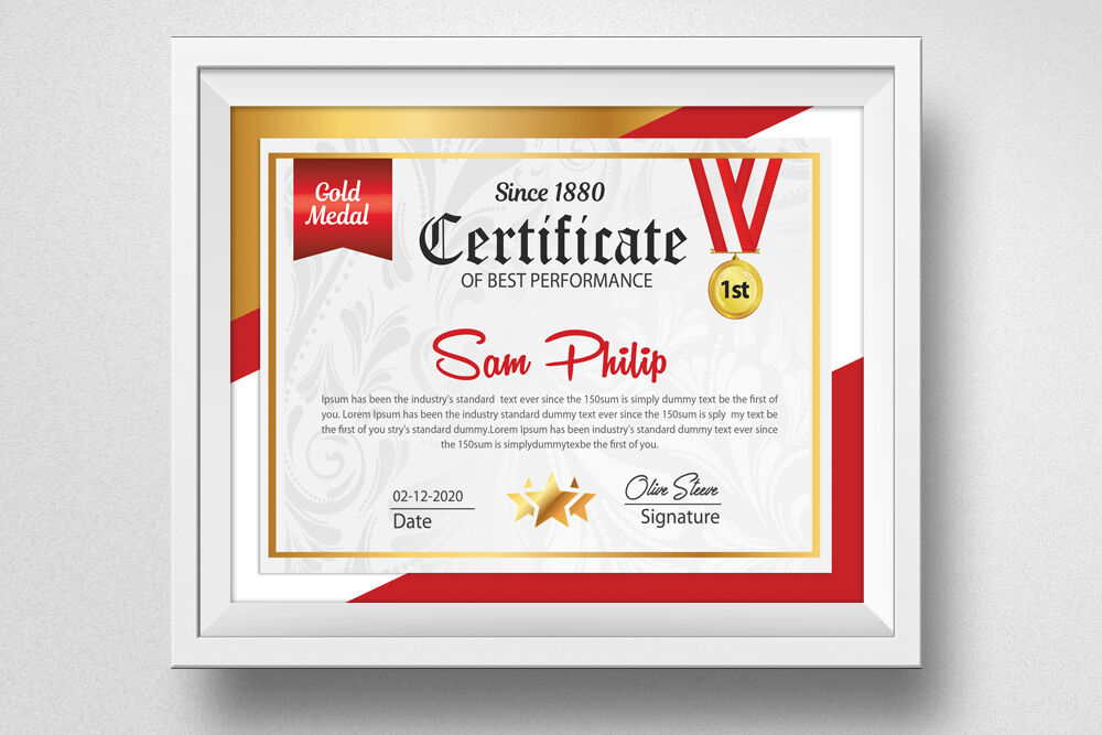 Detail Best Certificate Template Nomer 38