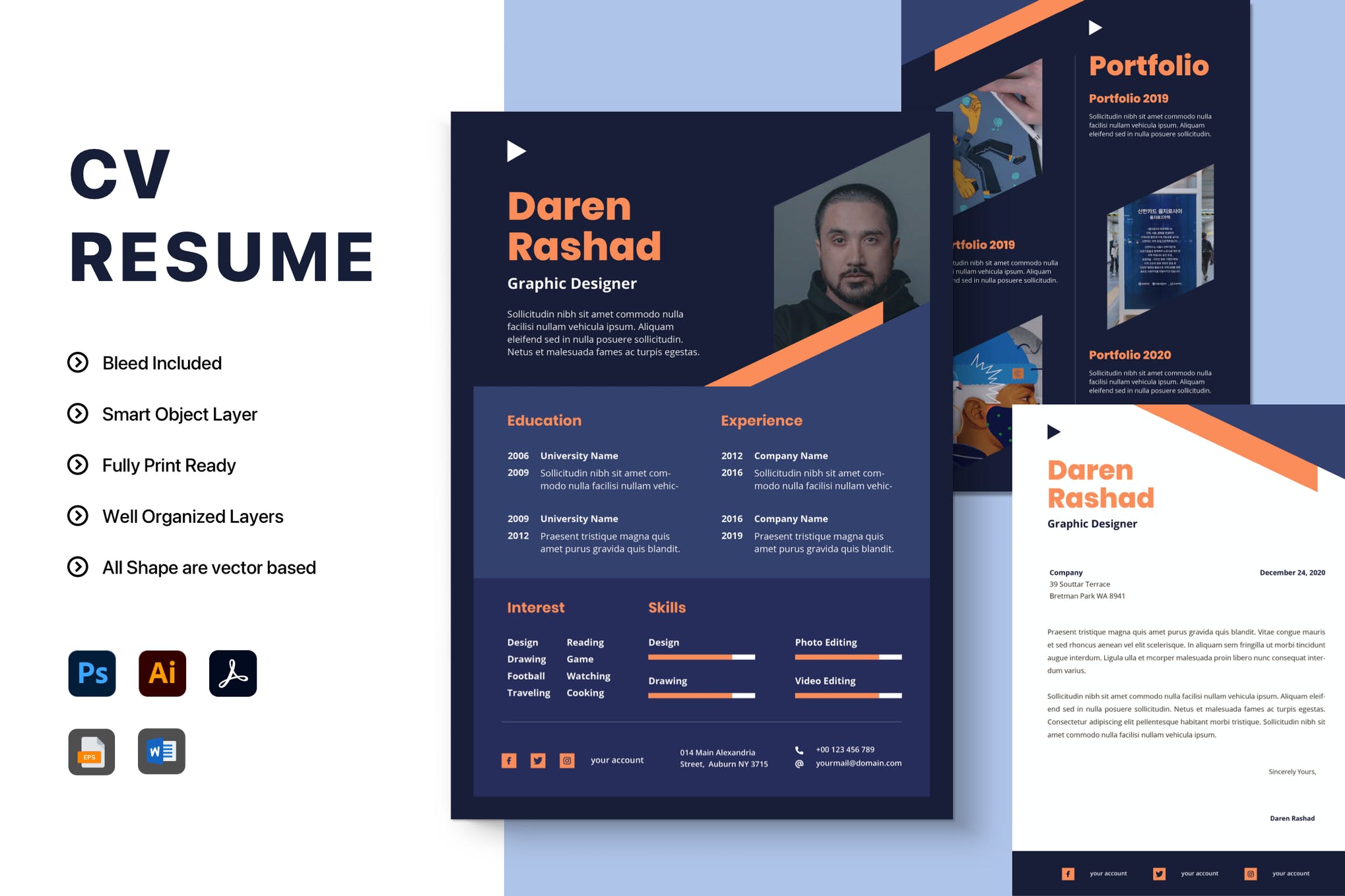 Detail Best Cv Template Nomer 18