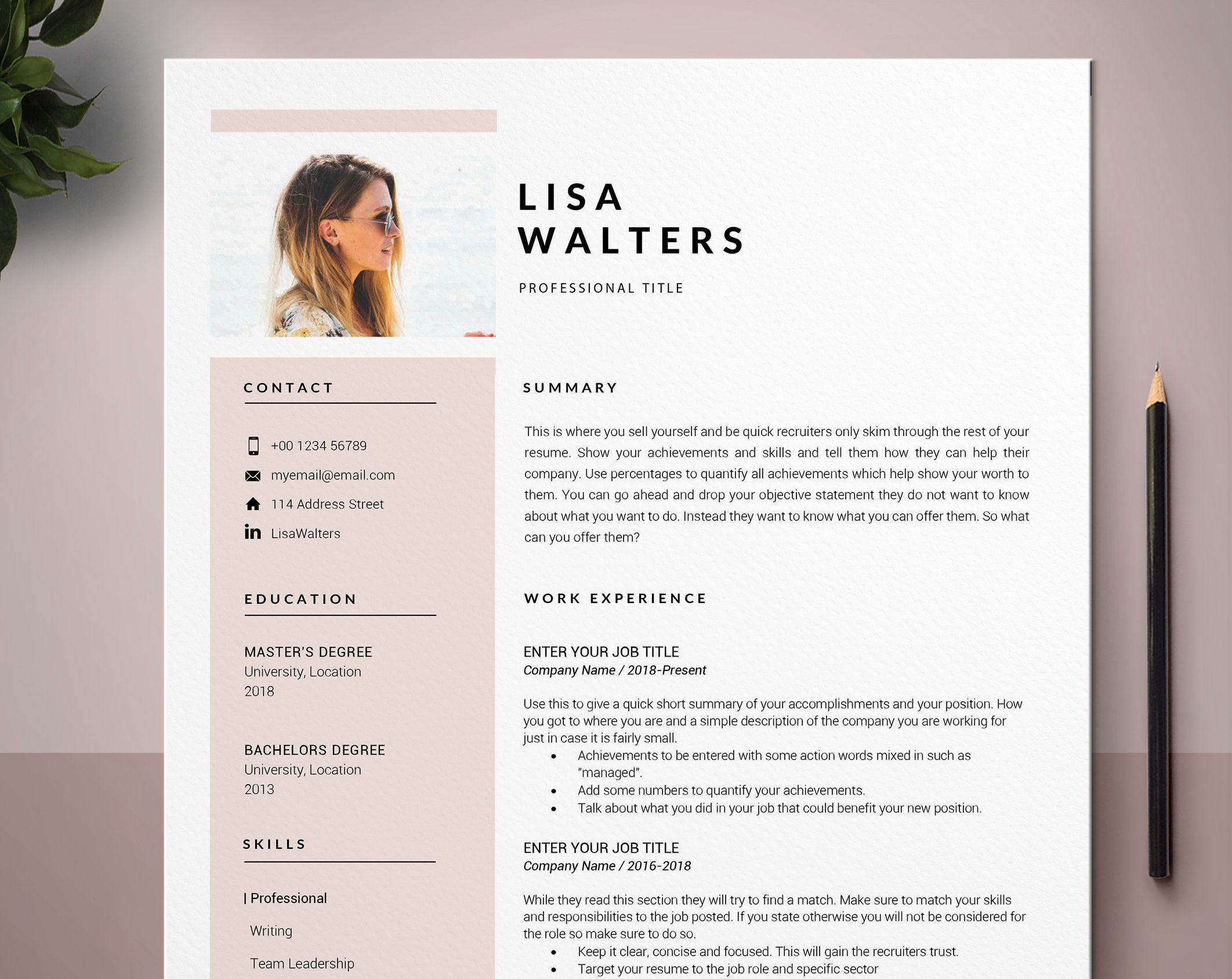 Detail Best Cv Template Nomer 36