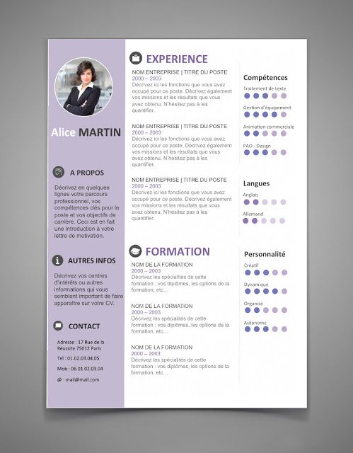 Best Cv Template Word - KibrisPDR