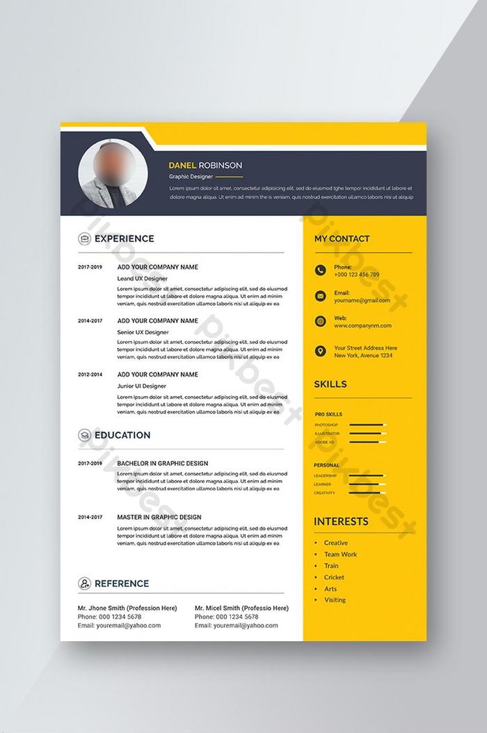 Detail Best Cv Template Word Nomer 48