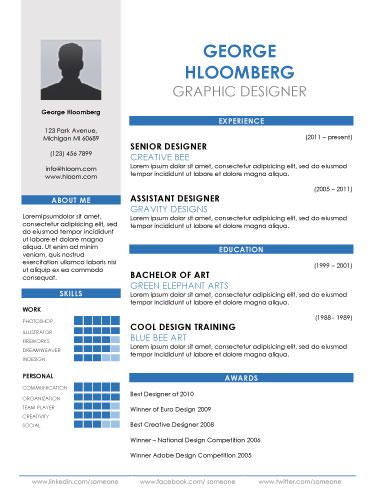 Detail Best Cv Template Word Nomer 50