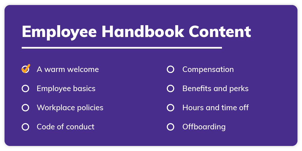 Detail Best Employee Handbook Template Nomer 49