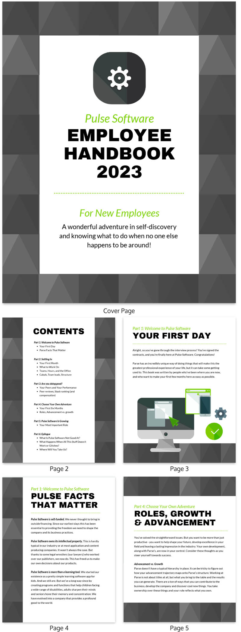 Detail Best Employee Handbook Template Nomer 57