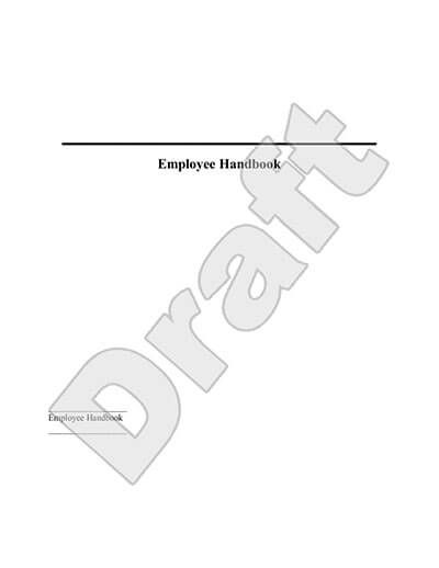 Detail Best Employee Handbook Template Nomer 58