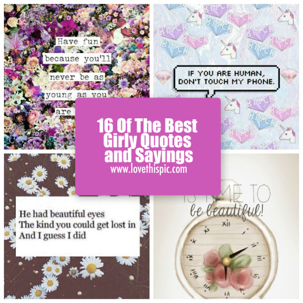 Detail Best Girly Quotes Nomer 36