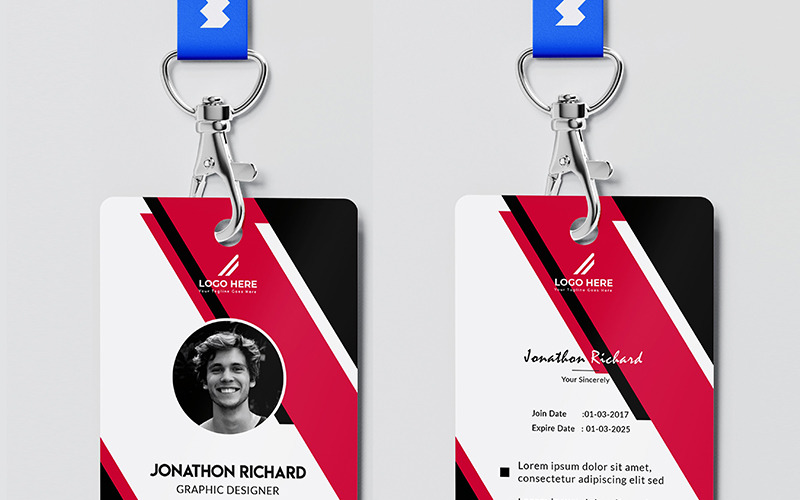 Detail Best Id Card Design Template Nomer 18