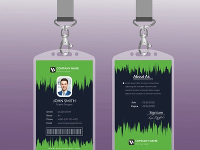 Detail Best Id Card Design Template Nomer 20