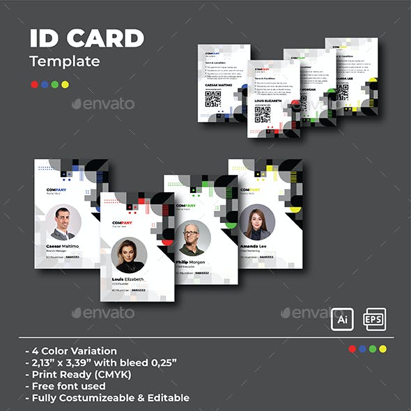 Detail Best Id Card Design Template Nomer 50