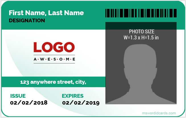 Detail Best Id Card Design Template Nomer 51