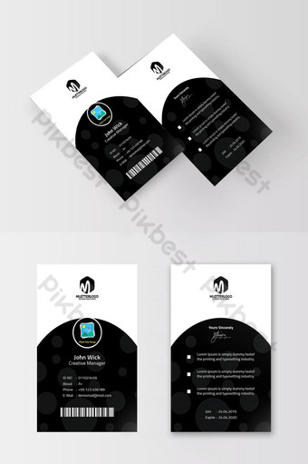 Detail Best Id Card Design Template Nomer 53