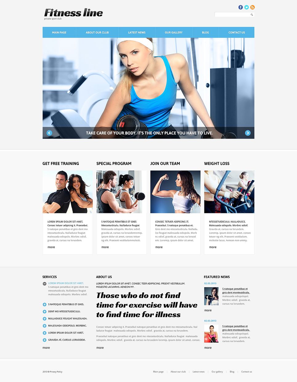 Detail Best Joomla Template Club Nomer 13