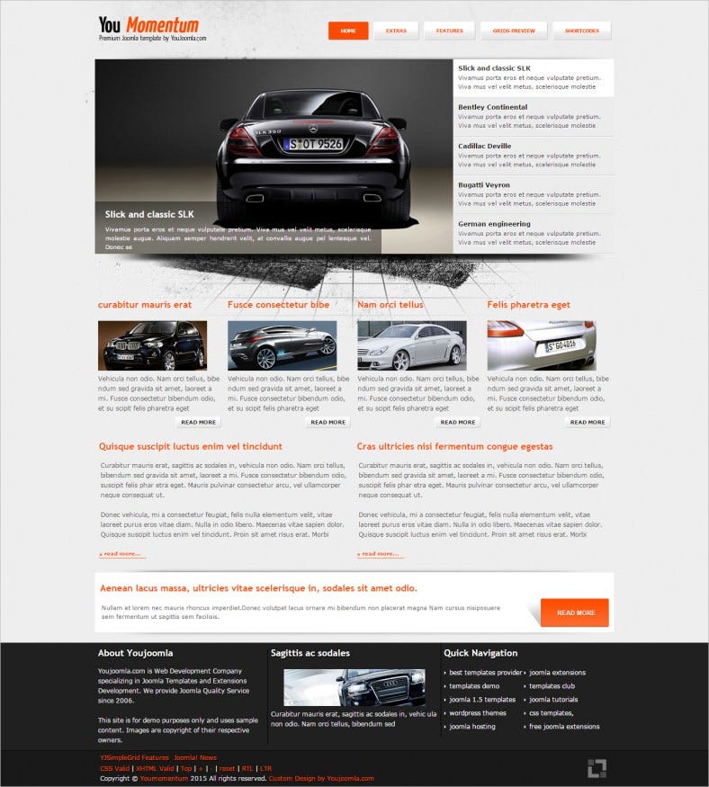 Detail Best Joomla Template Club Nomer 22