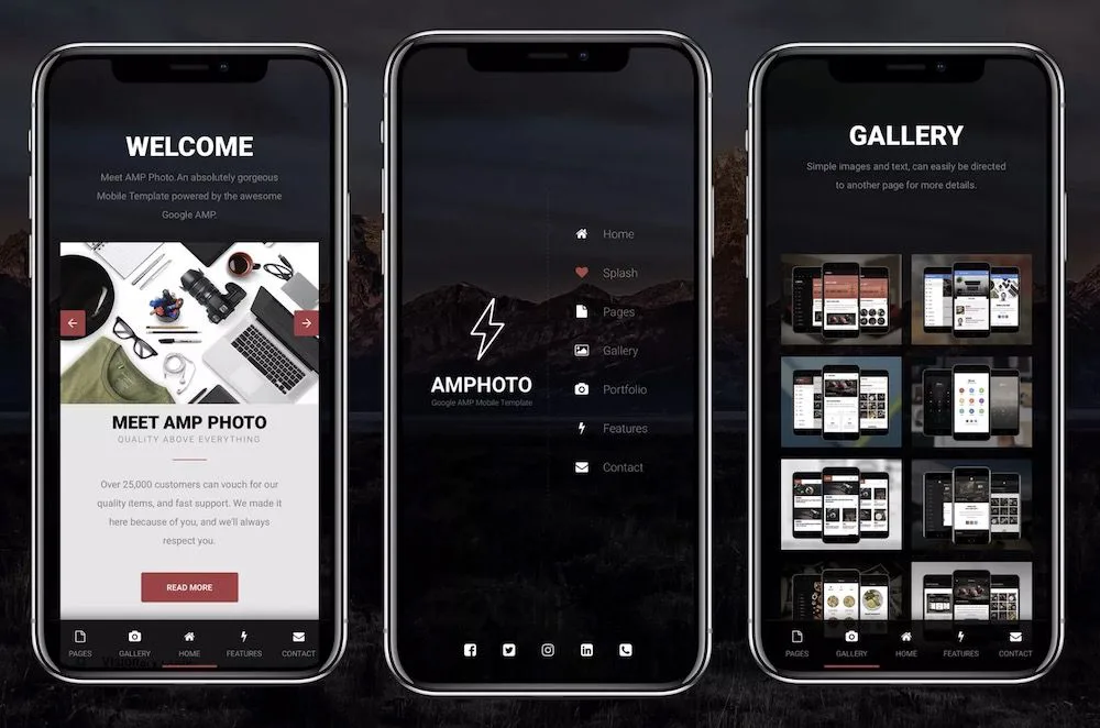 Detail Best Mobile Template Nomer 16