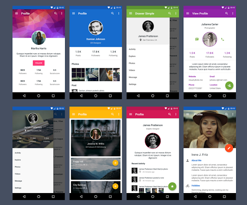 Detail Best Mobile Template Nomer 3