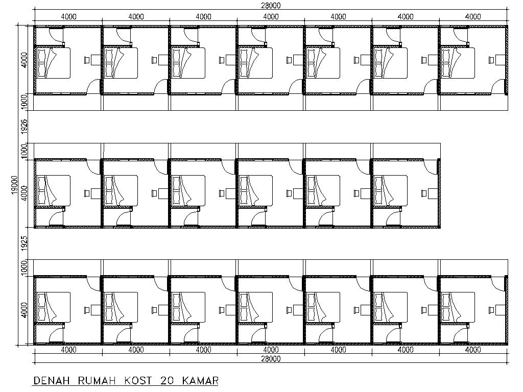 Detail Biaya Bangun Rumah Kost 2 Lantai Nomer 32