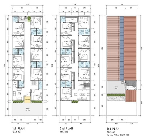 Detail Biaya Bangun Rumah Kost 2 Lantai Nomer 34