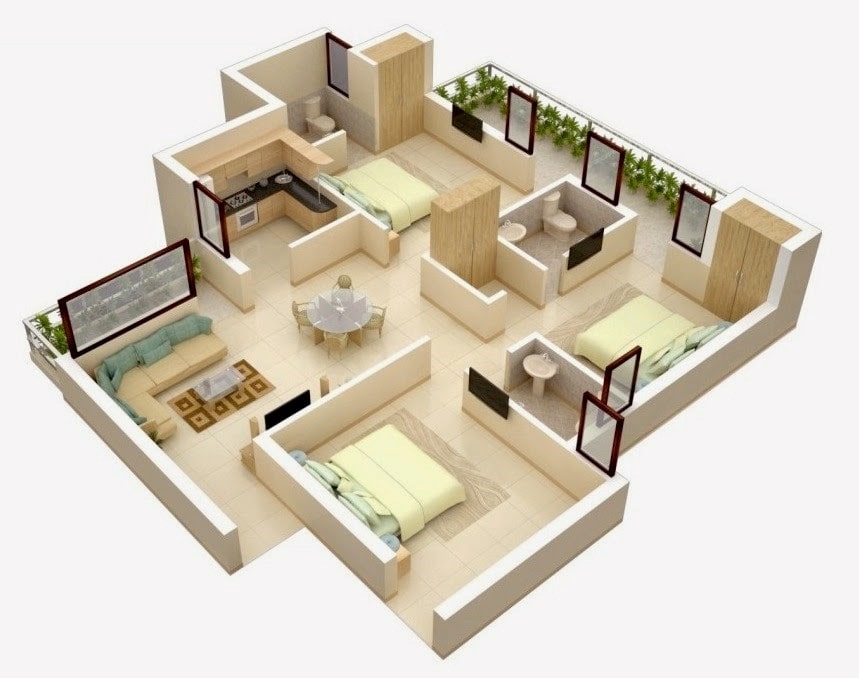 Detail Biaya Bangun Rumah Minimalis 3 Kamar Nomer 40