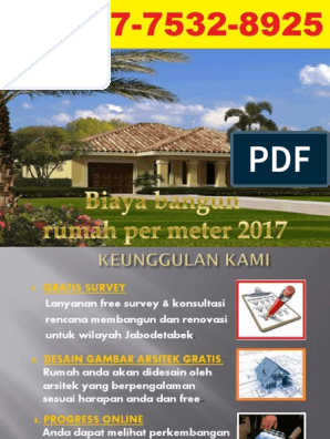 Detail Biaya Bangun Rumah Per Meter 2017 Nomer 20