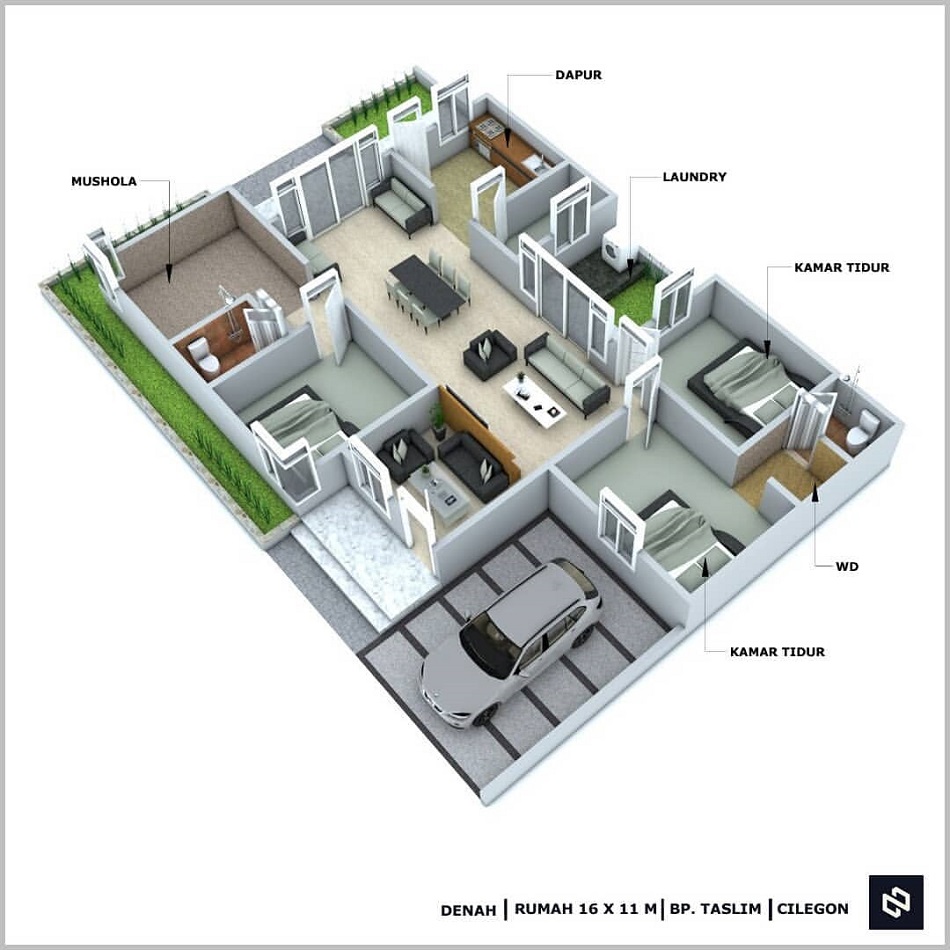 Detail Biaya Bangun Rumah Type 60 Nomer 36