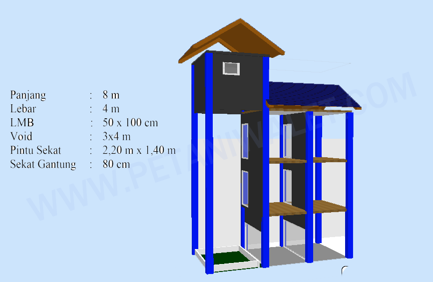 Detail Biaya Pembuatan Rumah Walet 4x8 Nomer 23